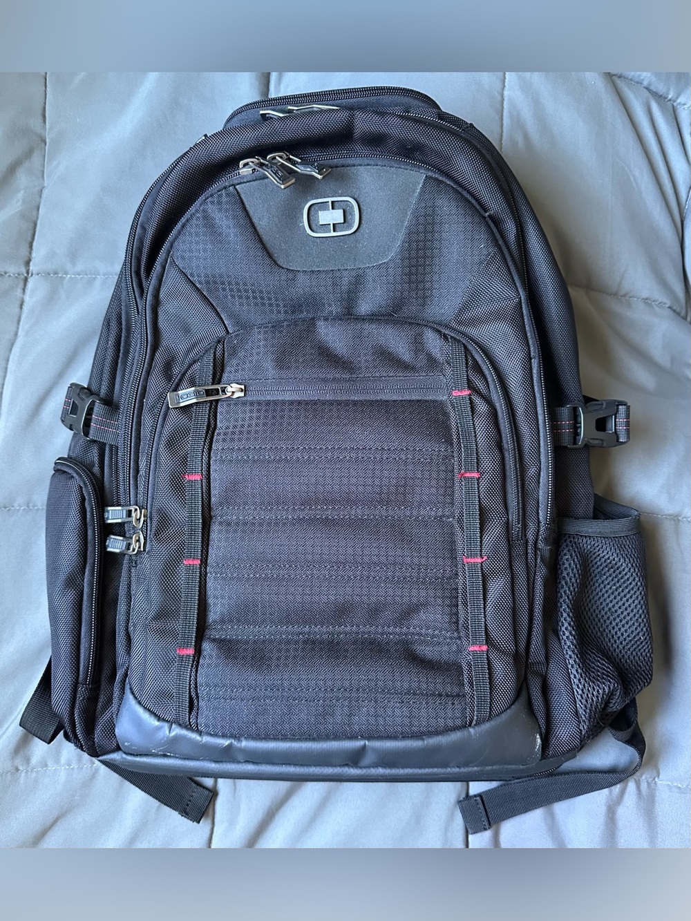 OGIO Prospect Backpack Black Laptop Travel School Bag Airflow Padded